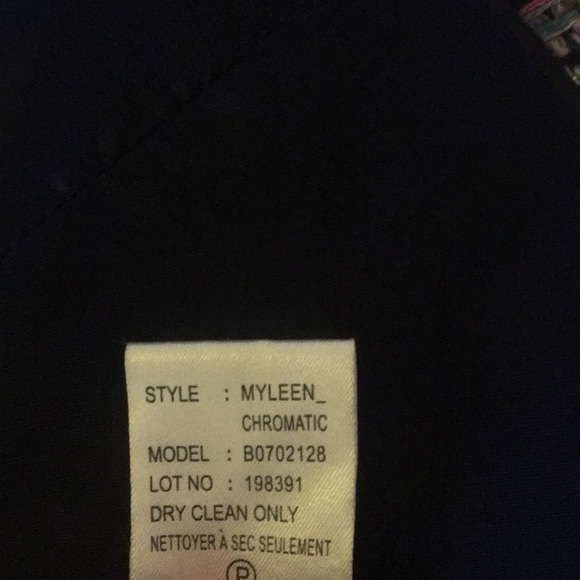 Theory Myleen Chromatic Cropped Tweed Fringe Coat - Picture 7 of 8